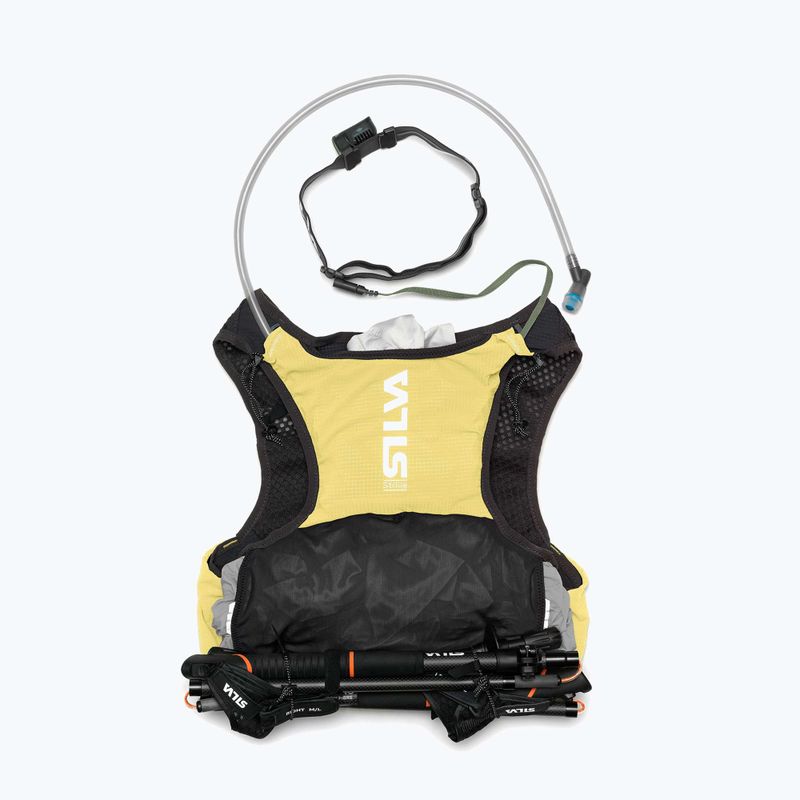 Жилетка за бягане Silva Strive 5 l yellow 8