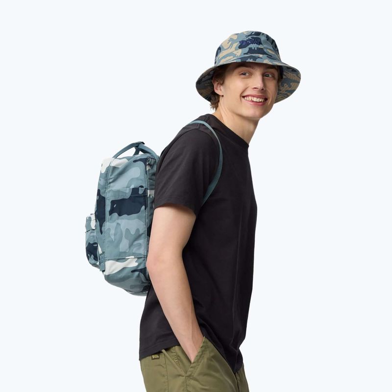 Градска раница Fjällräven Kanken Graphics 16 l nimbus blue/hidden animals 7