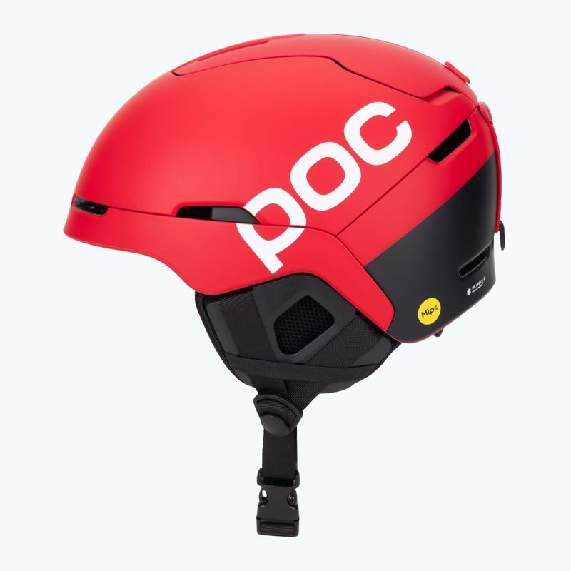 Ски каска POC Obex BC MIPS prismane red matt 3