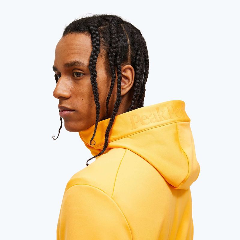 Мъжка качулка Peak Performance Rider Tech Zip Hood blazing orange 3