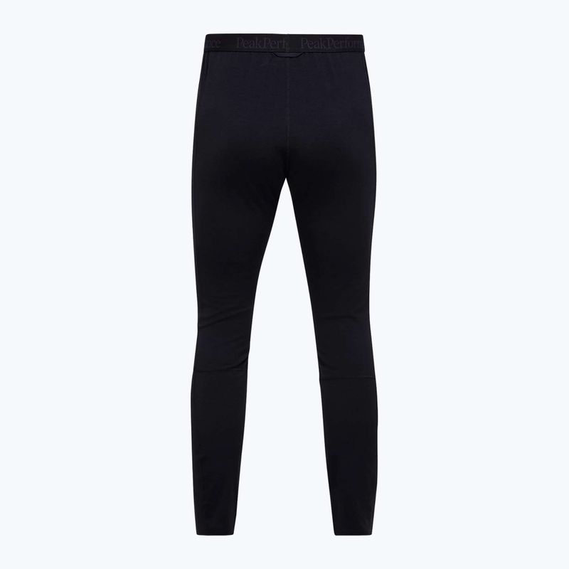 Мъжки термоактивни панталони Peak Performance Magic 7/8 Johns Long Wool-Blend Baselayer black/black 4