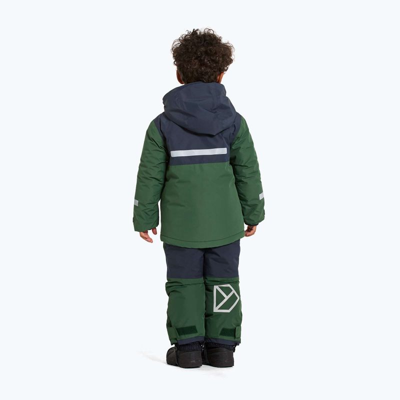 Детски скиорски комплект Didriksons Skare pine green 7