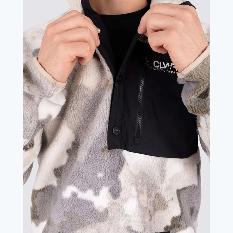 Мъжки суитшърт Colourwear Snap Pile water camo 7