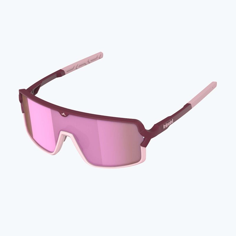 Слънчеви очила Tripoint 008 Lake Prespa Small X matt burgundy/brown /pink multi 3