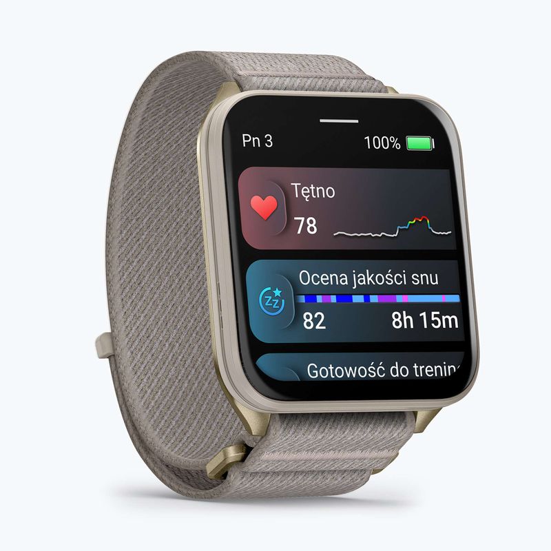 Часовник Garmin Venu X1 soft gold/french gray 2