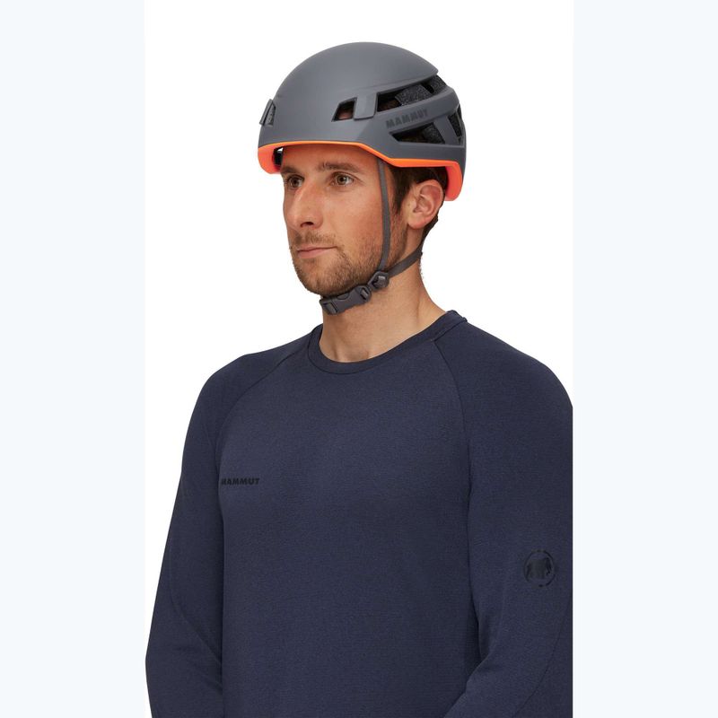 Титаниева каска за катерене Mammut Crag Sender 8