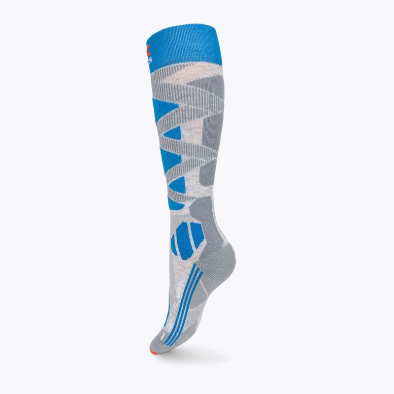 Дамски чорапи за ски X-Socks Ski Control 4.0 сиви XSSSKCW19W 3