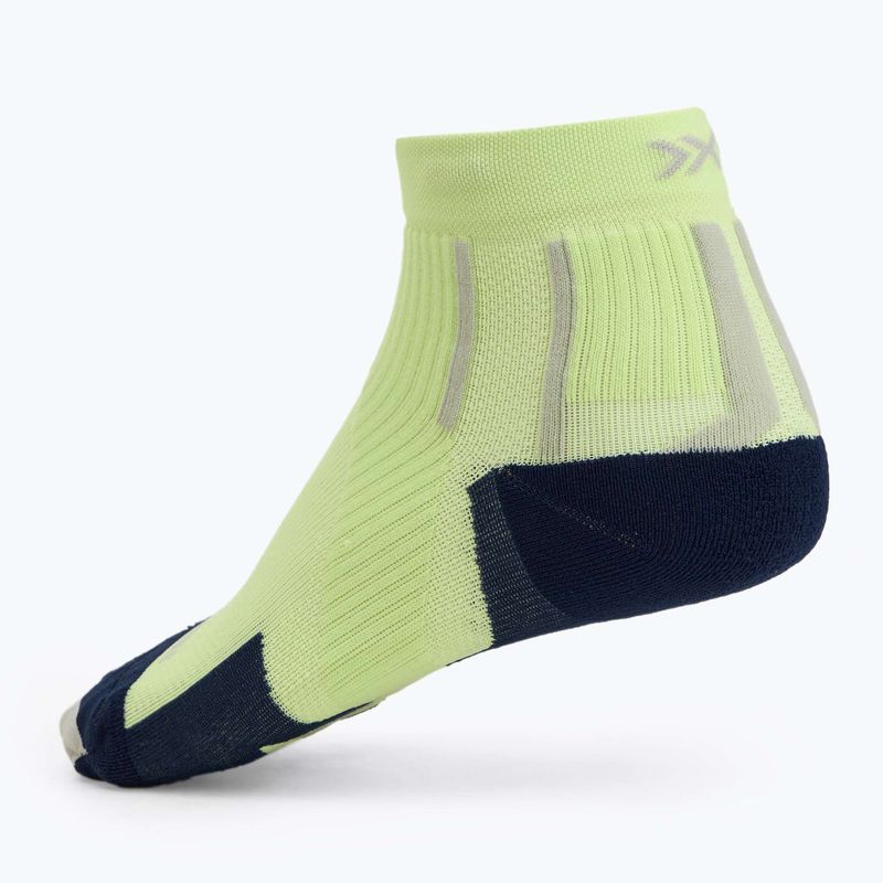 Мъжки чорапи X-Socks Run Perform Чорапи до глезена neolime/x black 2