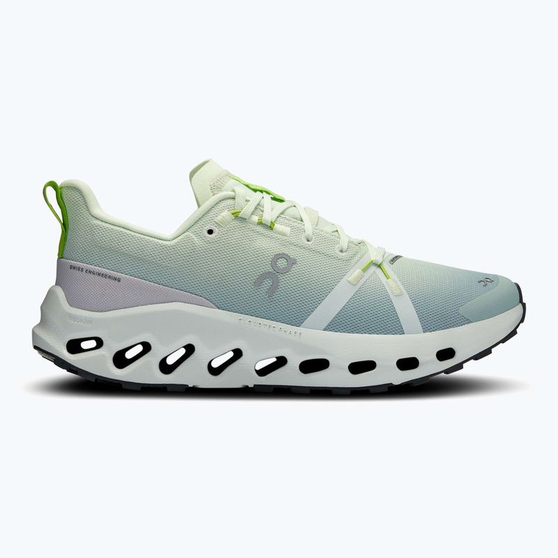 Дамски обувки за бягане On Cloudsurfer Trail Waterproof lima/mineral 9