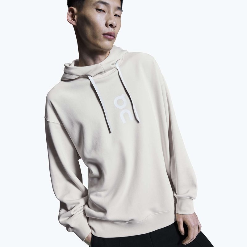 Мъжки суитшърт On Club Hoodie silver 5