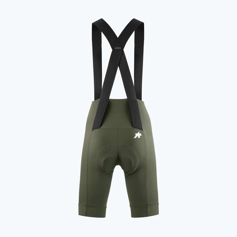 Дамски шорти за колоездене ASSOS Uma GT S11 Bib Shorts W moss green 2