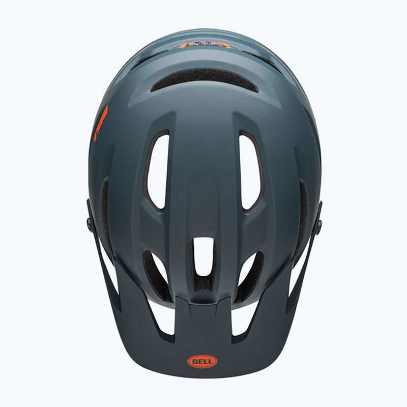 Велосипедна каска Bell 4Forty matte gloss slate/orange 4