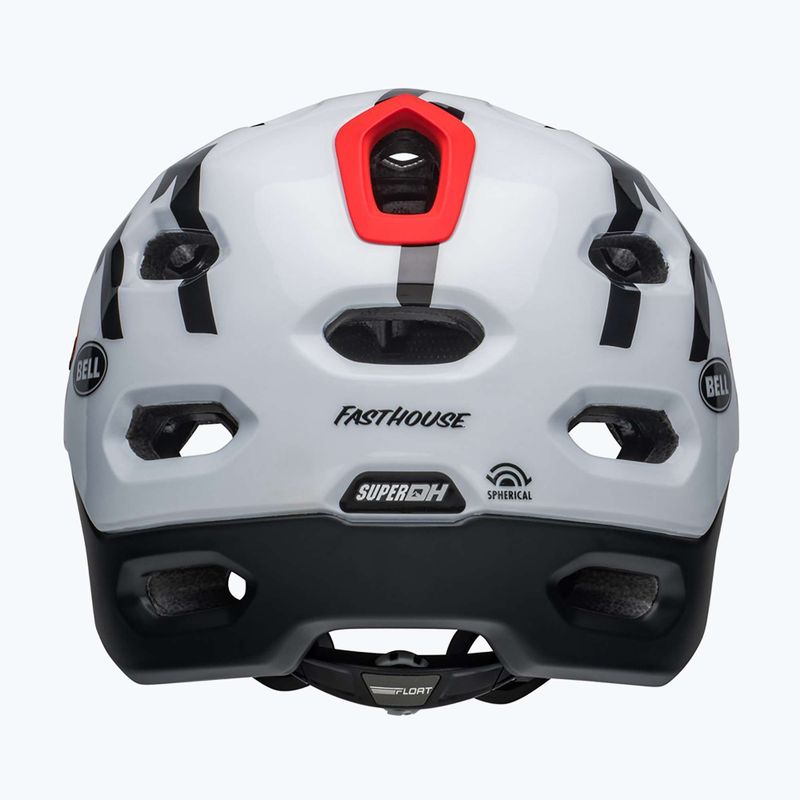 Велосипедна каска Bell FF Super DH MIPS Spherical fasthouse matte gloss black/white 5