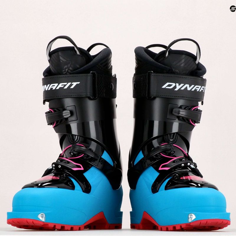 Дамски ски обувки DYNAFIT Seven Summits W ocean/flamingo 10