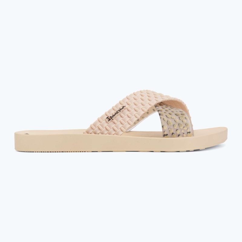 Дамски чехли Ipanema Sense Slide beige/beige/black 2