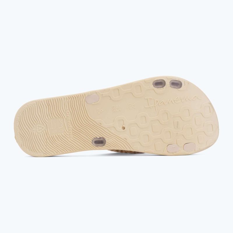 Дамски чехли Ipanema Sense Slide beige/beige/black 4
