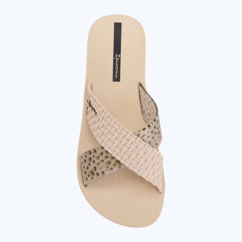 Дамски чехли Ipanema Sense Slide beige/beige/black 5