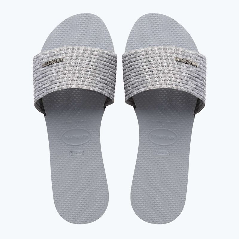 Дамски чехли Havaianas You Malta Metallic ice grey 10