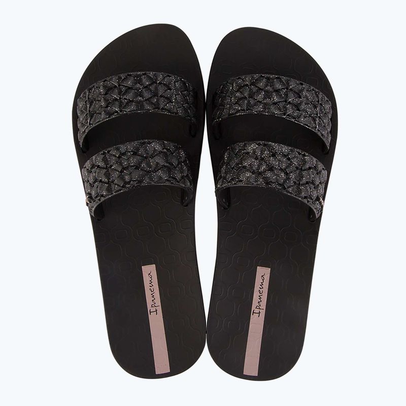 Джапанки Ipanema Renda II black/glitter black за жени 9