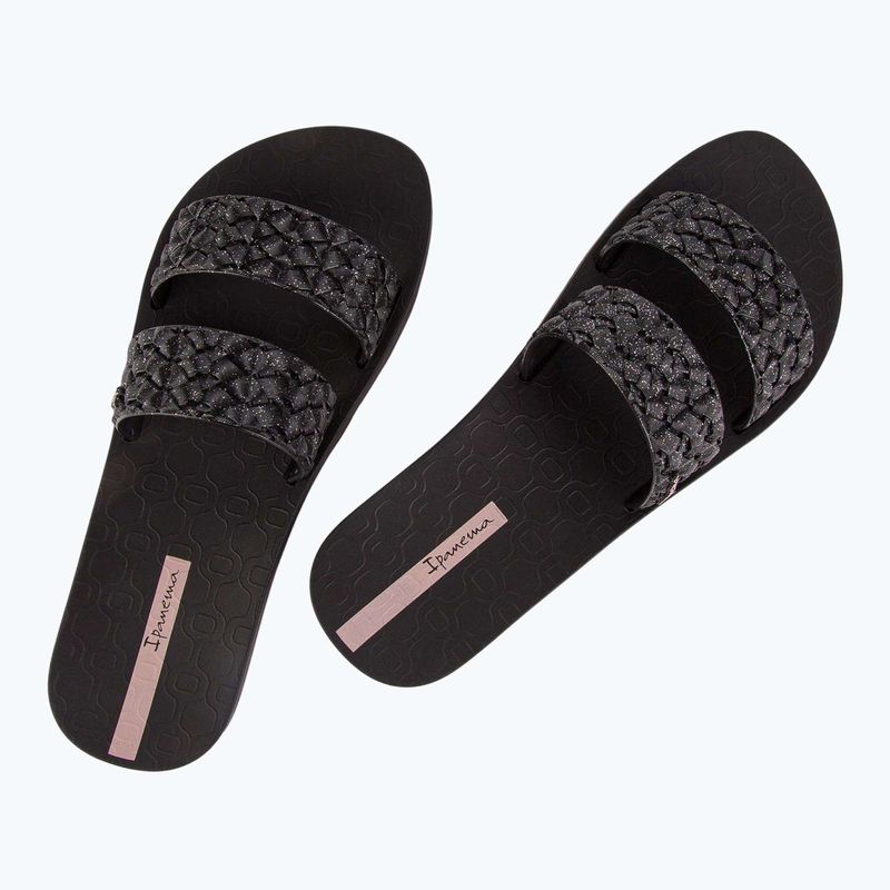 Джапанки Ipanema Renda II black/glitter black за жени 10