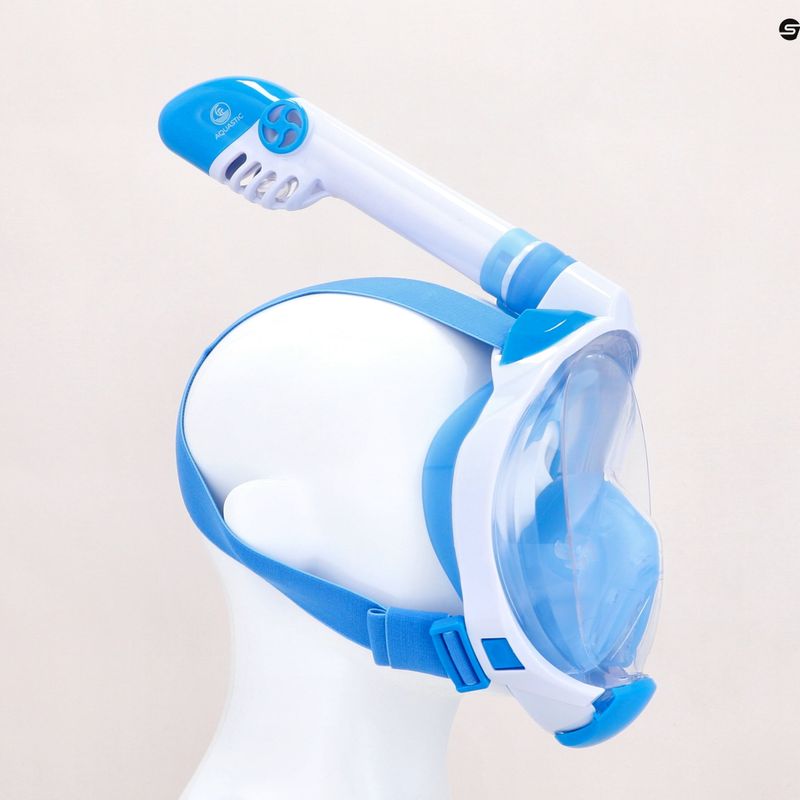 Детска маска за гмуркане AQUASTIC син SMK-01N 12