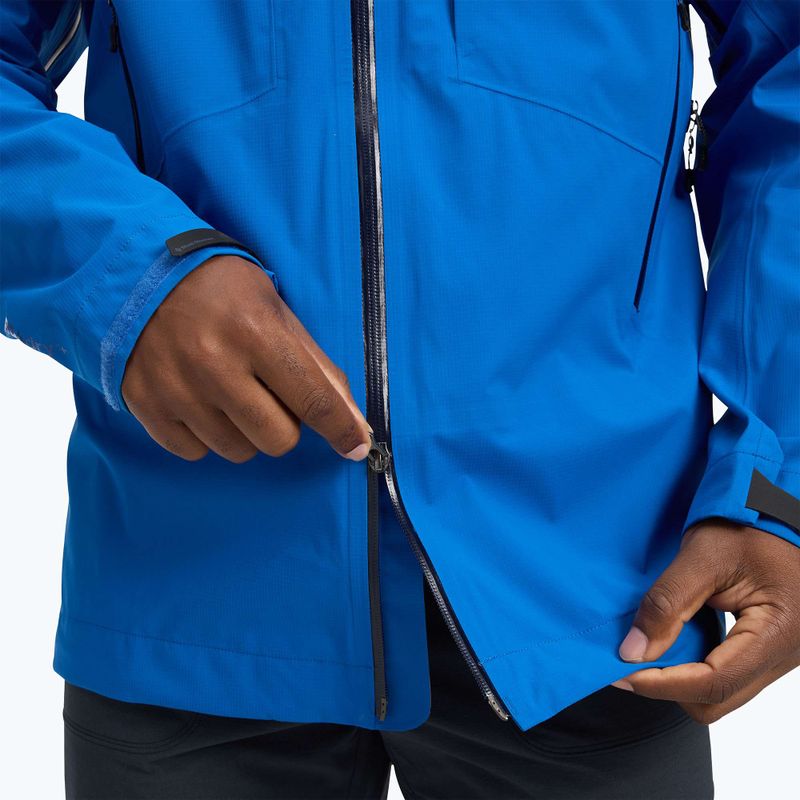 Мъжко дъждобранно яке Black Diamond Highline Stretch Shell drifter blue 8