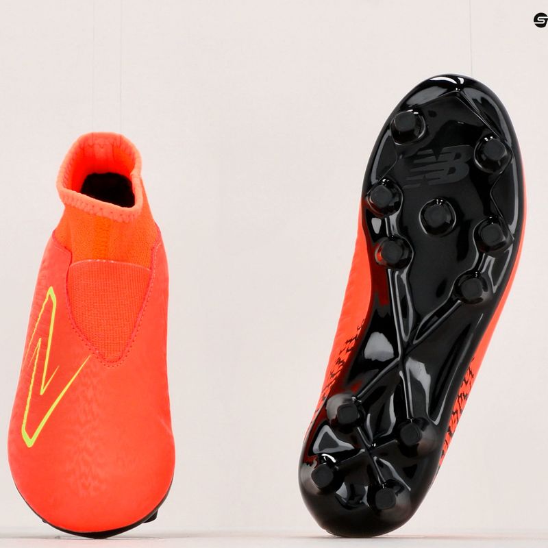 Детски футболни обувки New Balance Tekela V4 Magique FG JR neon dragonfly 17