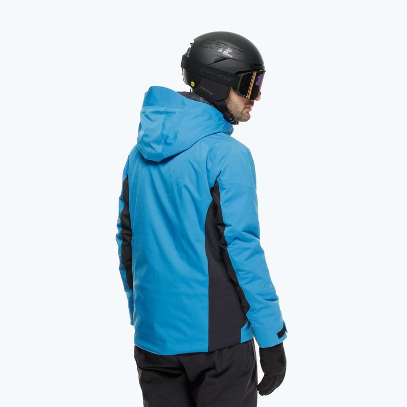 Мъжко скиорско яке Dainese Etra Aerosense Dry Core Ready blue/stretch limo 3
