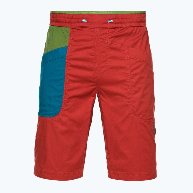 Мъжки шорти за катерене La Sportiva Bleauser червени N62313718