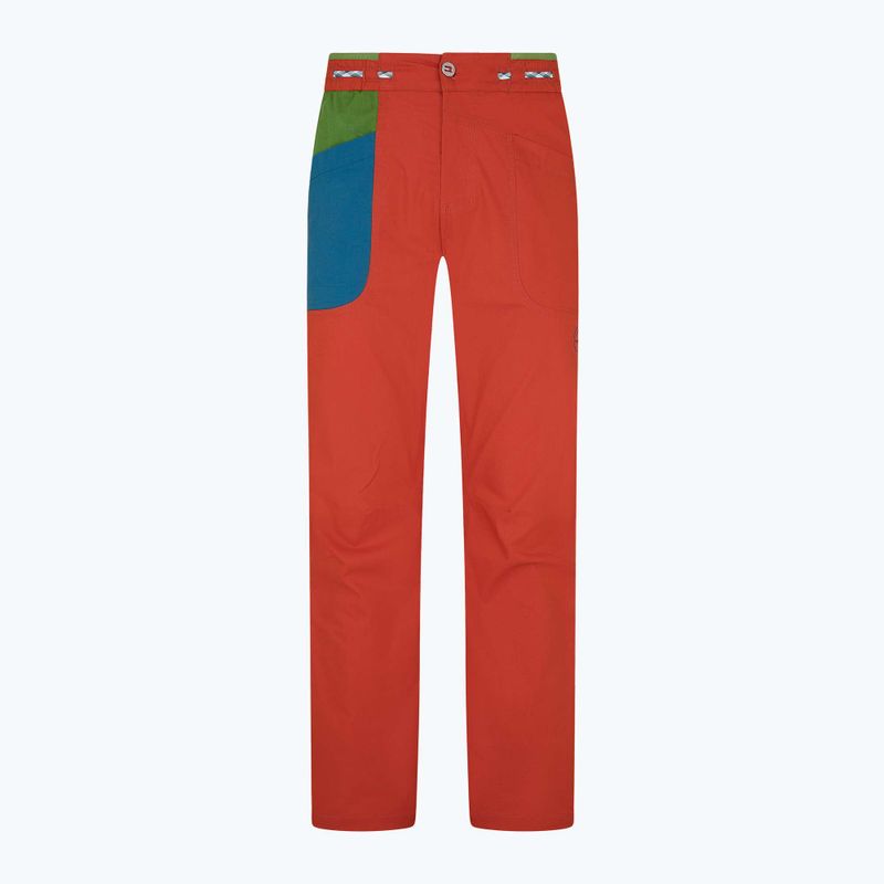 Мъжки панталони за катерене La Sportiva Fuente червени N69313718 6