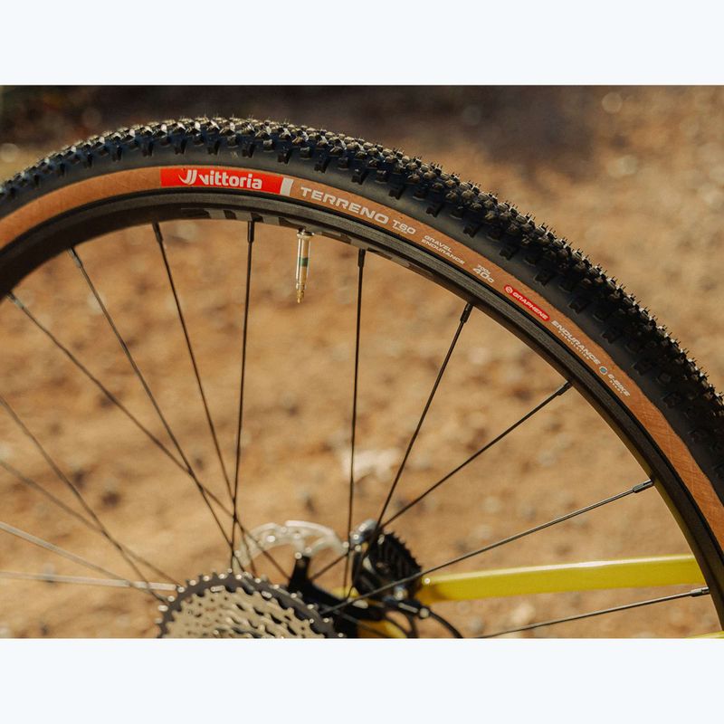 Велосипедна гума Vittoria Terreno T60 G2.0 TLR Gravel Endurance black/brown 5
