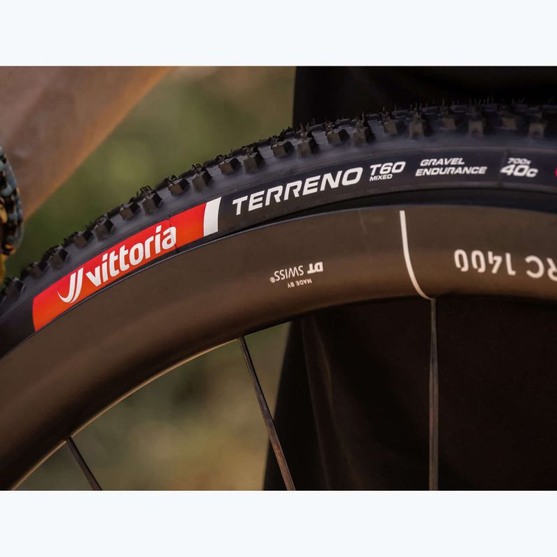 Велосипедна гума Vittoria Terreno T60 G2.0 TLR Gravel Endurance black/brown 6