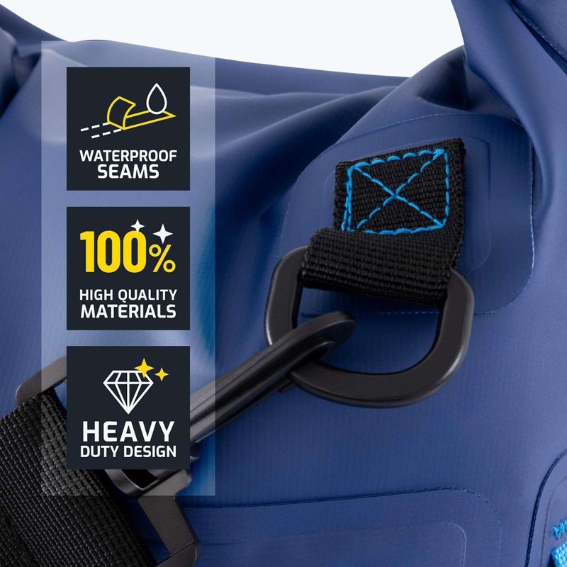 Водоустойчив чувал Cressi Ocelot Dry Bag 10 l blue/light blue 5
