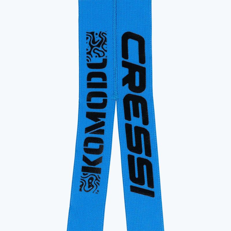 Цялолицева маска за шнорхелинг Cressi Komodo Full Face blue/black 8