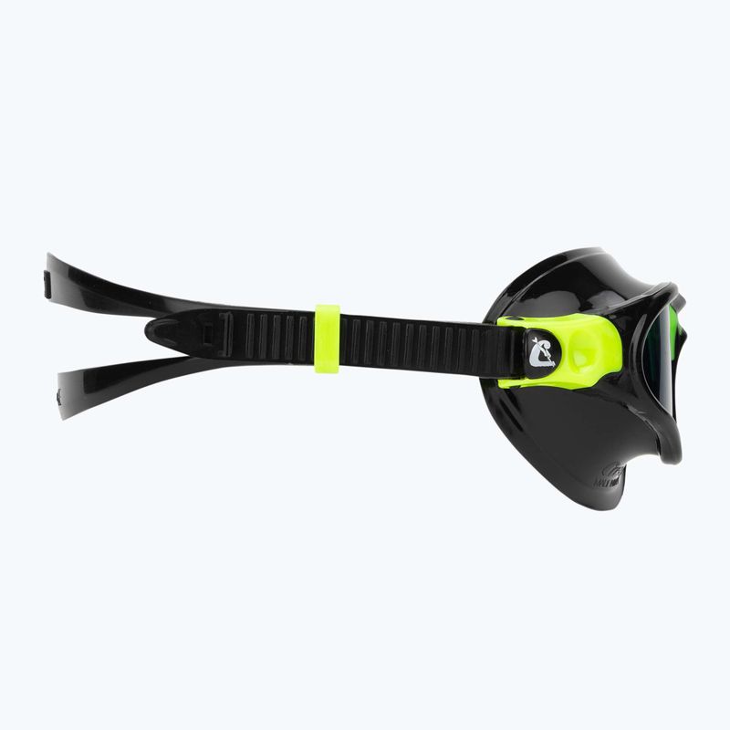 Маска за плуване Cressi Cobra black/black/lime smoked 3