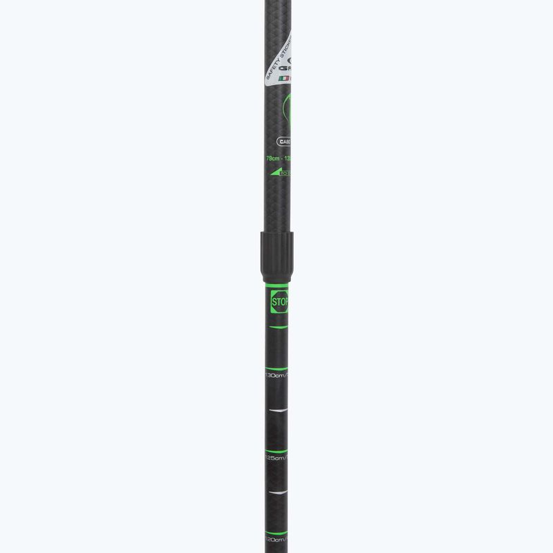 Щеки за скандинавско ходене GABEL Carbon XT 2S 80 F.L. black/lime 4
