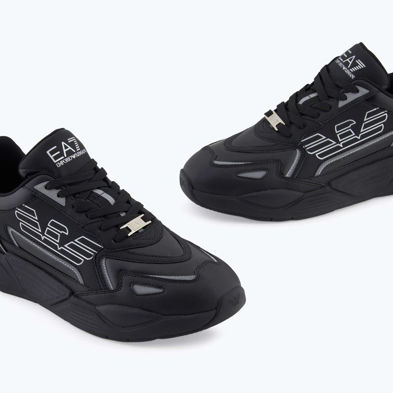 Обувки EA7 Emporio Armani Ace Runner Special triple black / silver 13