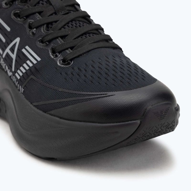 Обувки EA7 Emporio Armani Wave Cracking full black / silver 7