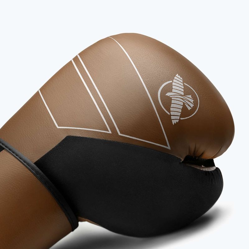 Боксьорски ръкавици Hayabusa S4 Leather golden brown 3
