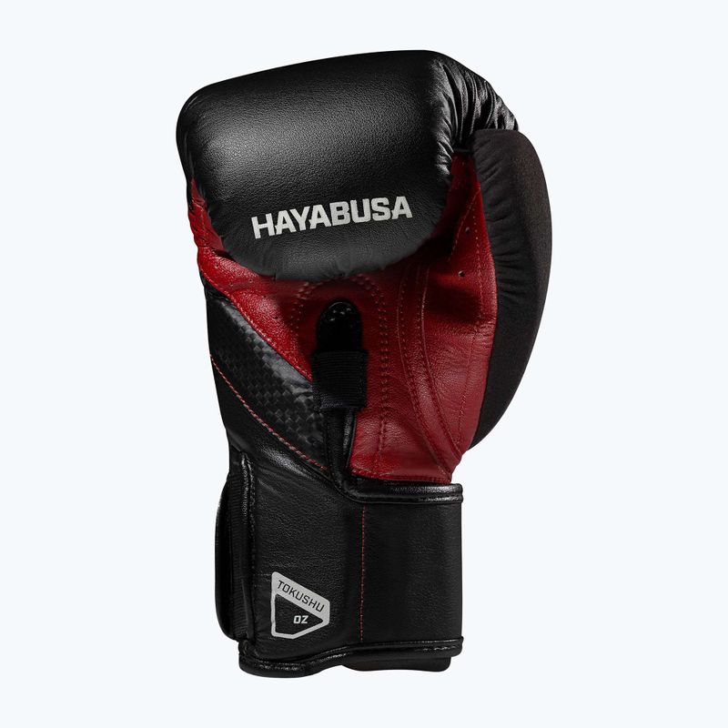 Боксови ръкавици Hayabusa T3 black/red 4