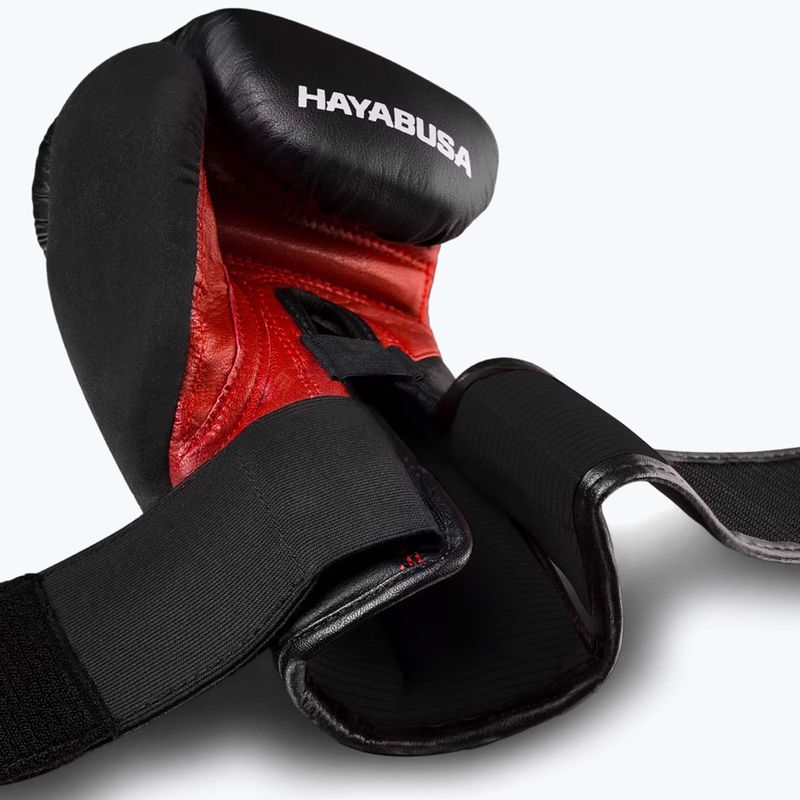 Боксови ръкавици Hayabusa T3 black/red 8