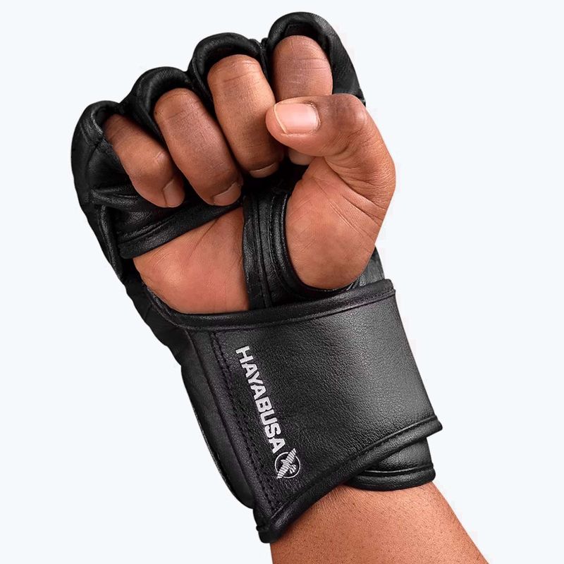 Hayabusa T3 MMA граплинг ръкавици черни 7