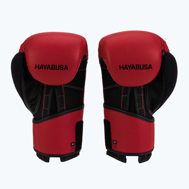 Боксови ръкавици Hayabusa S4 червени S4BG 3