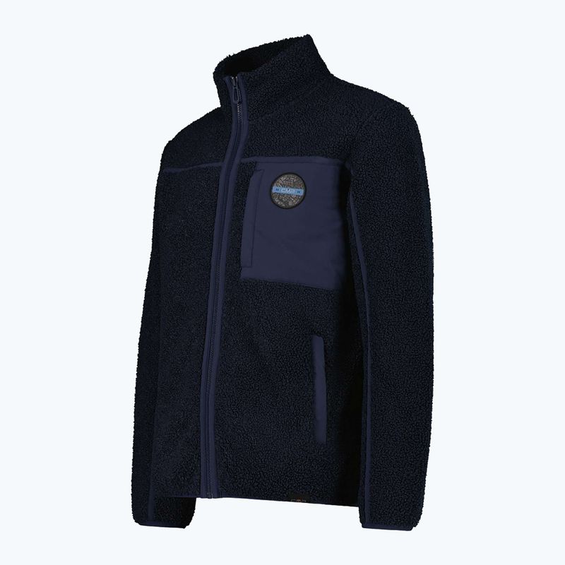 Мъжко яке CMP 35P3877 Teddy Highloft black/blue 3