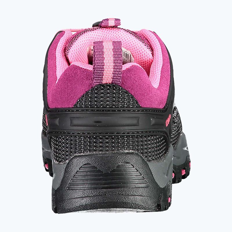 CMP детски ботуши за трекинг Rigel Low Wp berry / pink fluo 10