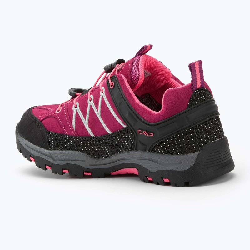 CMP детски ботуши за трекинг Rigel Low Wp berry / pink fluo 3