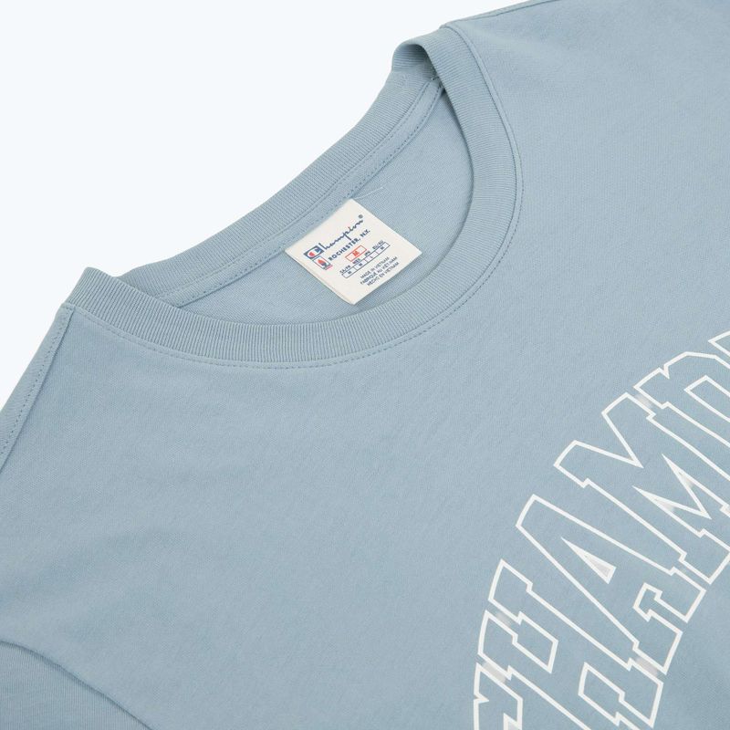 Мъжка тениска Champion 221604 Crewneck baby blue 3