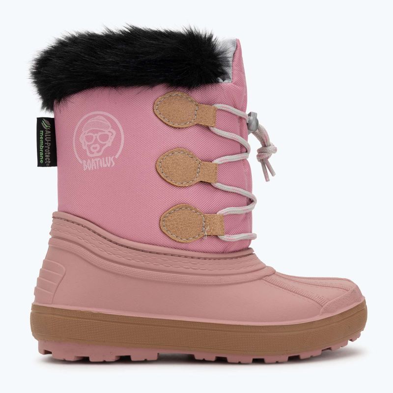 Детски ботуши за сняг BOATILUS Nippy 02 Sint. Leather pink 2