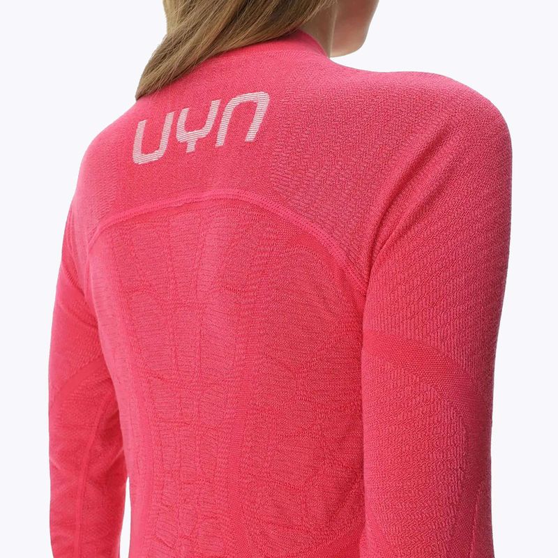 Дамска термоактивна блуза UYN Elevation Biomorph LS Turtle Neck pink yarrow 6