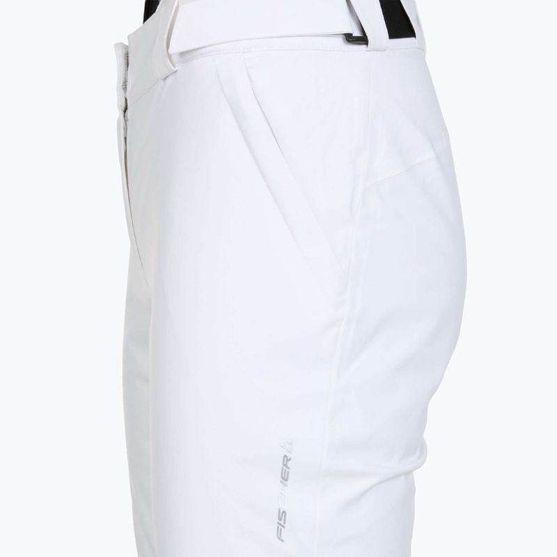 Дамски скиорски панталон Fischer Neo Form бял 9